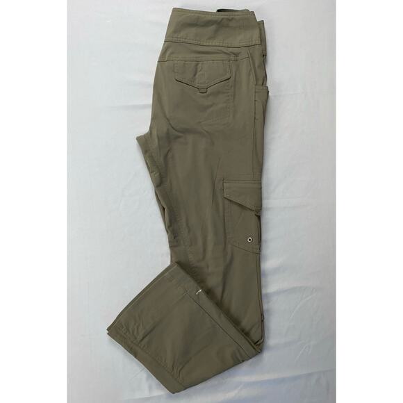 Columbia 1369941 Stretch Nylon Cargo Hiking Pants w/ Roll Tab Cuffs. Women's 8. - Picture 1 of 9